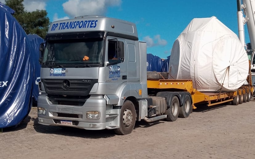 Transporte de cargas especiais